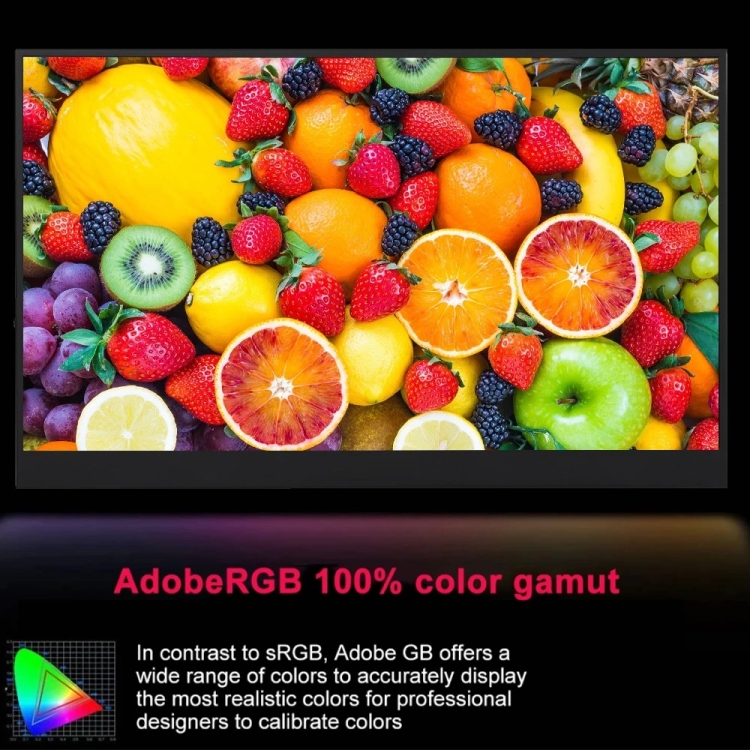 Tragbarer 14-Zoll-HDR-2560x1600P-IPS-Bildschirm (US-Stecker)