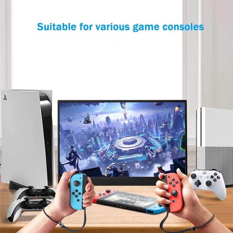 Tragbarer 14-Zoll-HDR-2560x1600P-IPS-Bildschirm (US-Stecker)