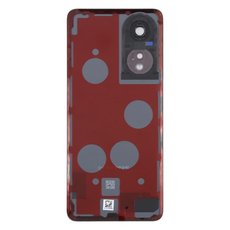 Für OPPO A58 4G CPH2529 Original-Rückabdeckung mit Kameraobjektivabdeckung (Schwarz)