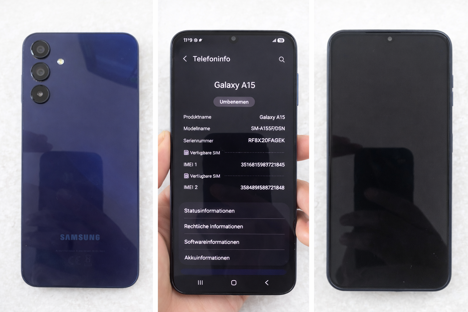 Samsung Galaxy A15 (Gebrauchtgerät)