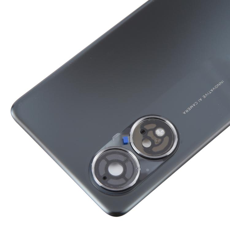 Für OPPO A58 4G CPH2529 Original-Rückabdeckung mit Kameraobjektivabdeckung (Schwarz)