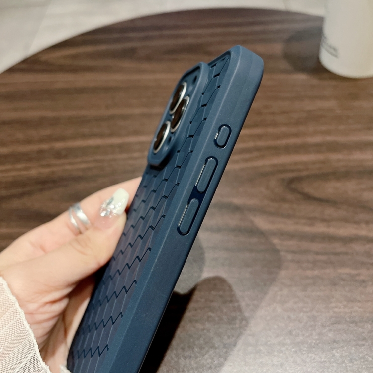 Für iPhone 11 Honeycomb Cooling TPU-Telefonhülle (Schwarz)